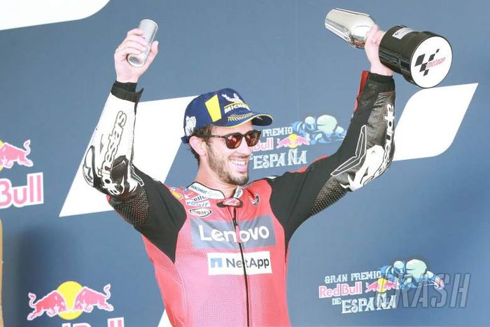 Andrea Dovizioso finish di posisi ke-tiga pada MotoGP Spanyol 2020