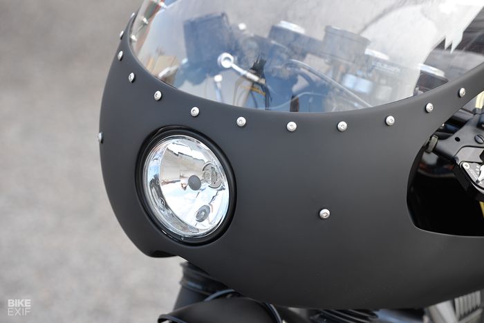 Fairing hasil modifikasi dari punya Yamaha TZ250