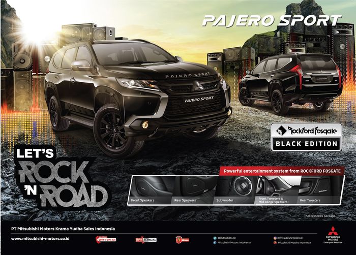 Mitsubishi Pajero Sport Rockford Fosgate Black Edition