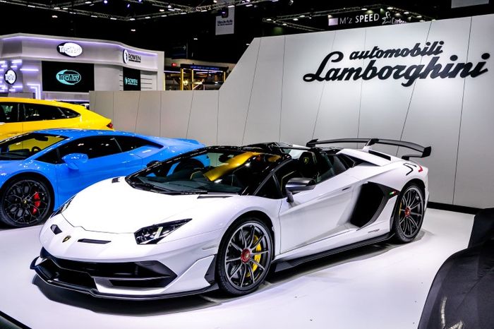 Lamborghini Aventador SVJ Roadster di Bangkok International Motor Show 2020