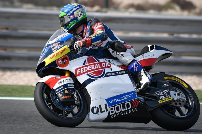 Edgar Pons berhasil lolos langsung ke Q2 usai meraih posisi 4 di sesi FP3 Moto2 Andalusia 2020