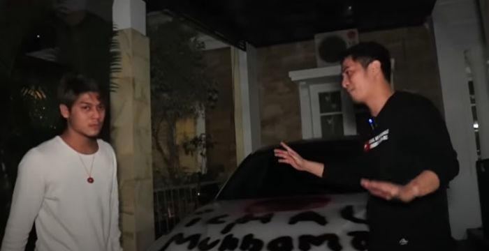 Rizky Billar Pernah Kena Prank Mobil Kesayangannya Dicoret-coret Pakai Pilok