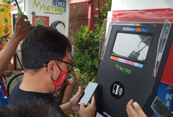 My Nitro menerapkan pembayaran non-tunai