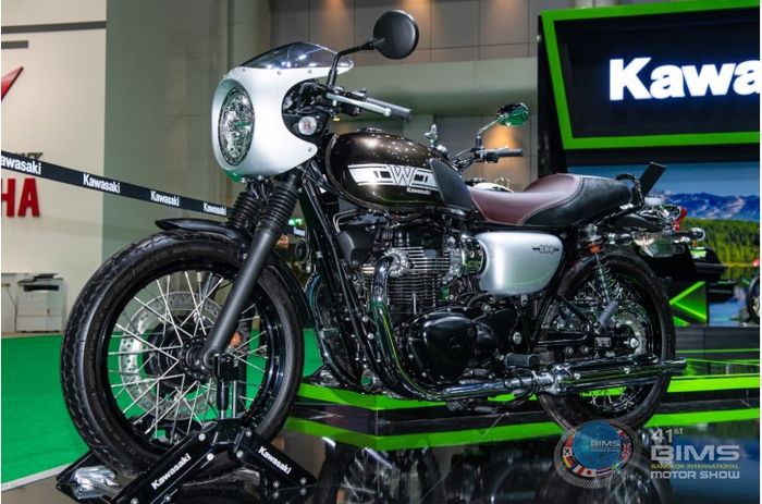 Kawasaki W800 Cafe di Bangkok International Motor Show 2020