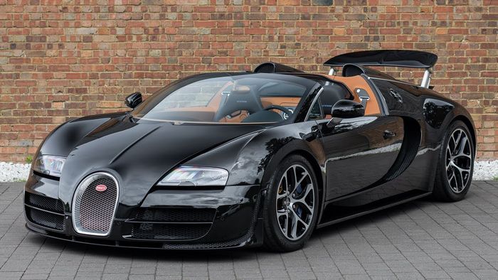 Bugatti Veyron Black Grand Sport Vitesse