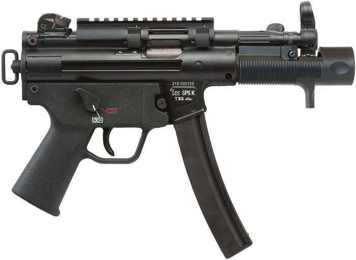 Pistol mesin atau senjata serbu MP-5K