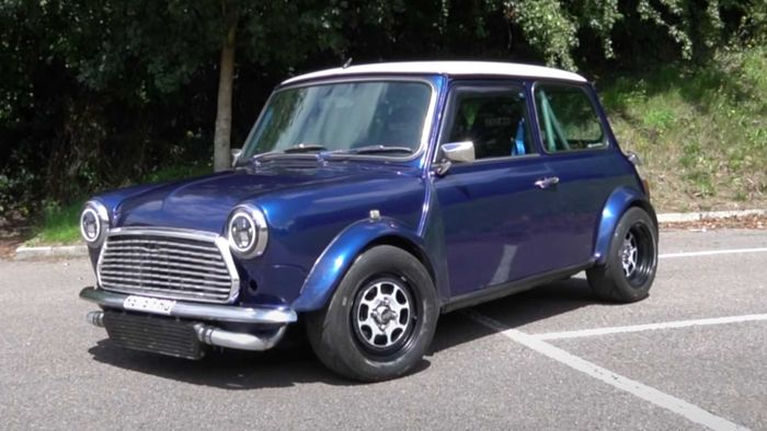 Modifikasi MINI Cooper cangkok mesin Honda