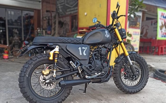 Big tracker Yamaha Scorpio garapan D Garage Custom