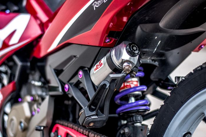 Shock belakang pakai RCB