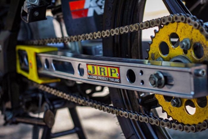 Swingarm pun ikut diganti