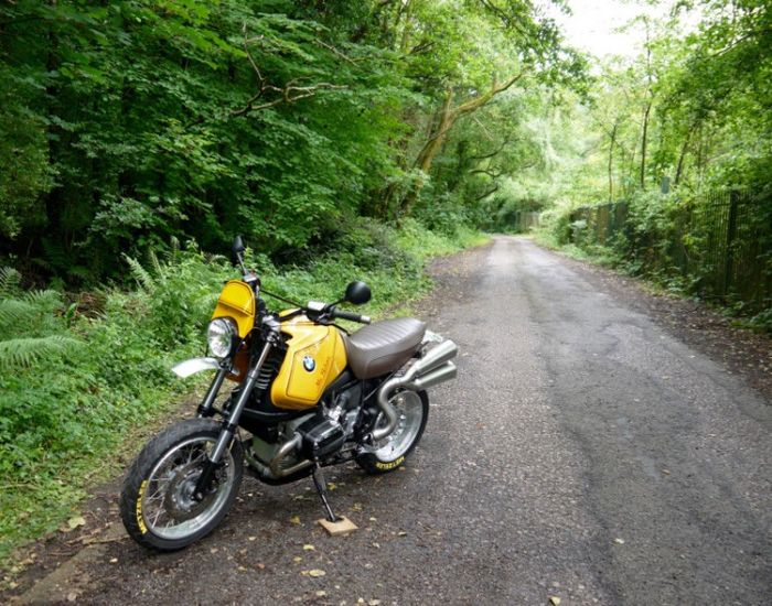 BMW R 1150 GS street scrambler yang sangar