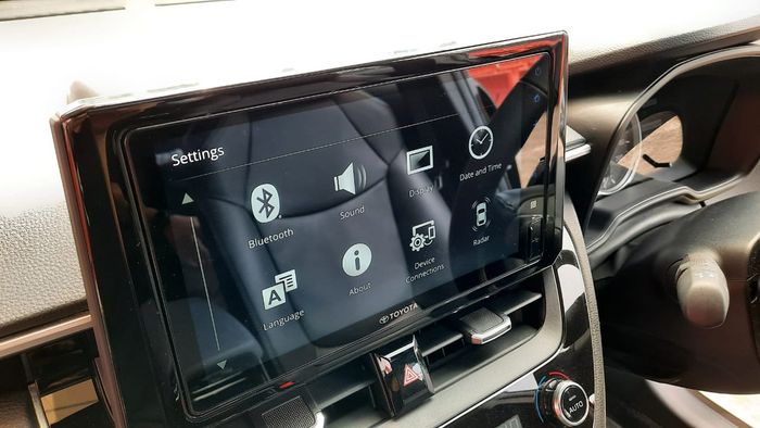 Head unit Toyota Corolla Cross Hybrid