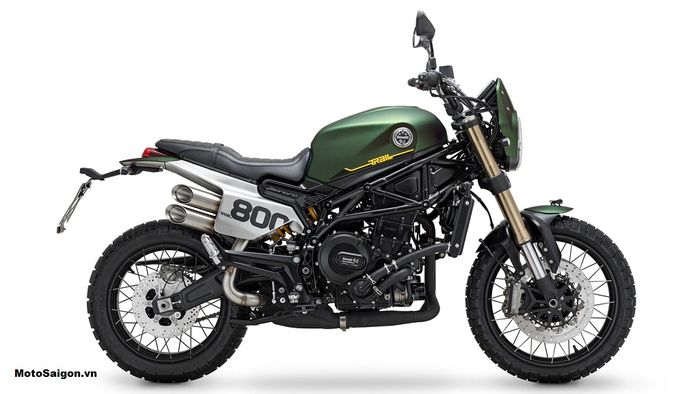 penampakan Benelli Leoncino 800 Trail