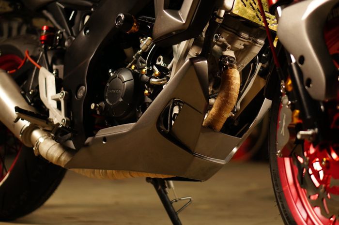 Undercowl custom Honda CB150R.