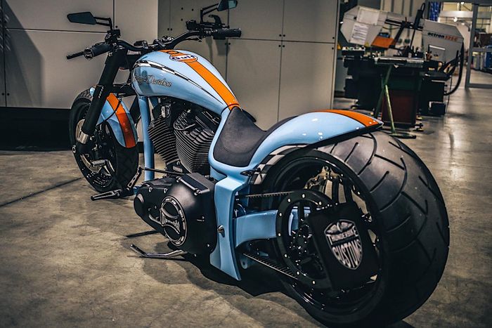 Motor bisa mepet aspal pakai suspensi udara Air Ride 