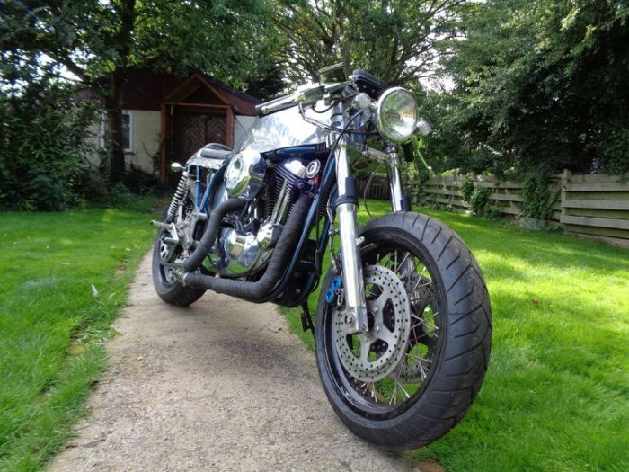 Garpu depan pakai punya Yamaha R6