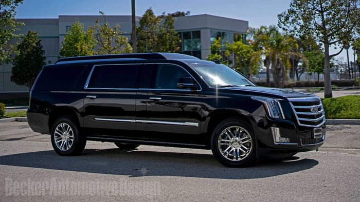 Cadillac Escalade ESV kabin mewah Sylvester Stallone melar 500 mm