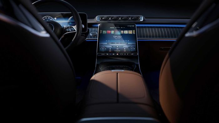 Bocoran foto interior Mercedes-Benz S-Class 2021