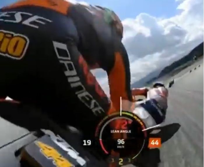 Pol Espargaro terjatuh di MotoGP Austria 2020
