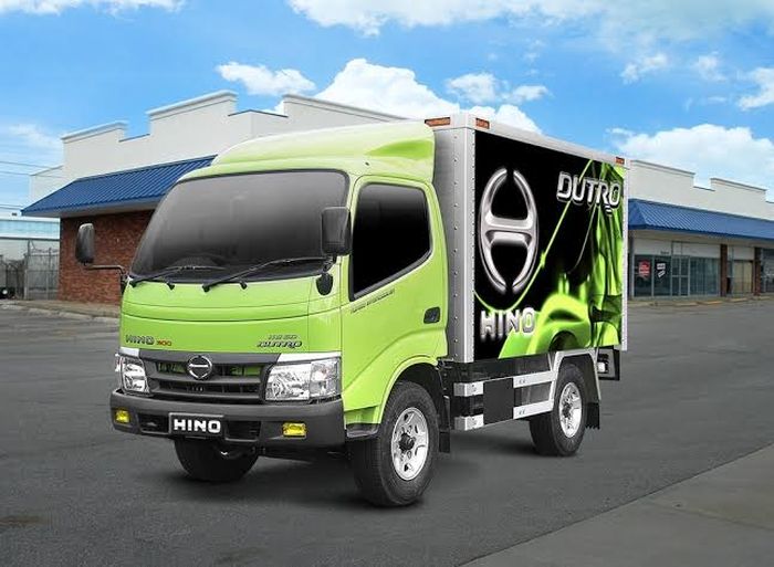 Ilustrasi Hino Dutro cargo 