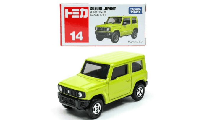 penampakan Tomica Suzuki Jimny