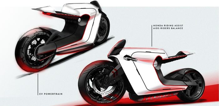 Desain motor untuk penyandang disabilitas yang dibuat Honda dan Tom Hylton