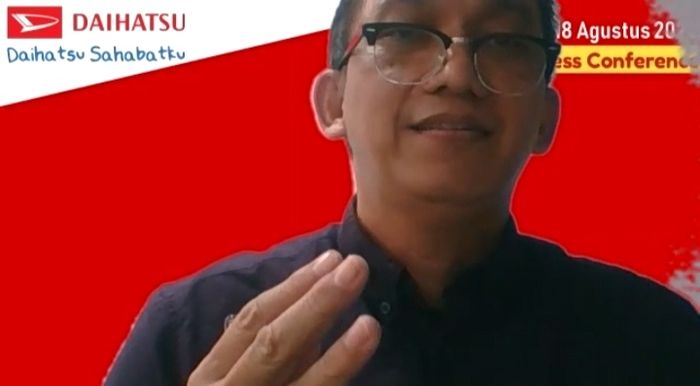 Ratno Yunanto, Departement Head Service PT Astra International Daihatsu Sales Operation (AI-DSO) dalam konferensi pers yang digelar secara virtual, Selasa (18/8/2020).