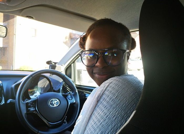 Blessing Platinum-Williams membagikan perjuangannya mendapatkan SIM setelah gagal selama puluhan tahun