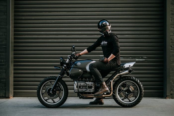 Scrambler sangar dari BMW K100