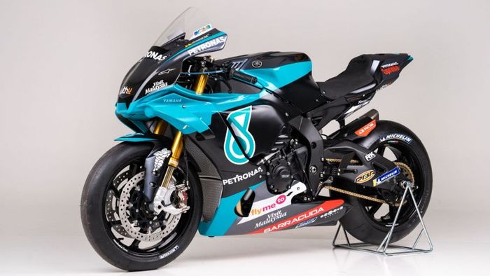 sosok Yamaha YZF-R1 2020 Replika Petronas Yamaha SRT MotoGP
