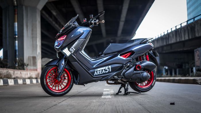 Yamaha NMAX pilih konsep racing elegan look, terinspirasi roket NASA 'Endeavour'