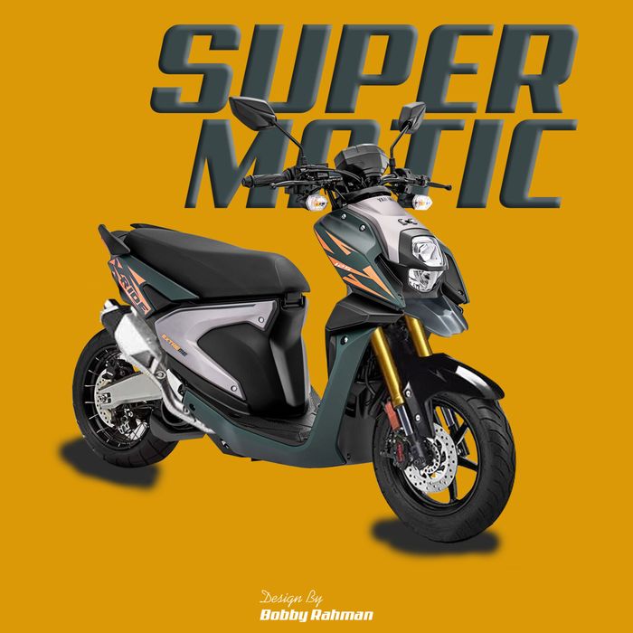 Yamaha X-Ride berkonsep 'Supermatic'