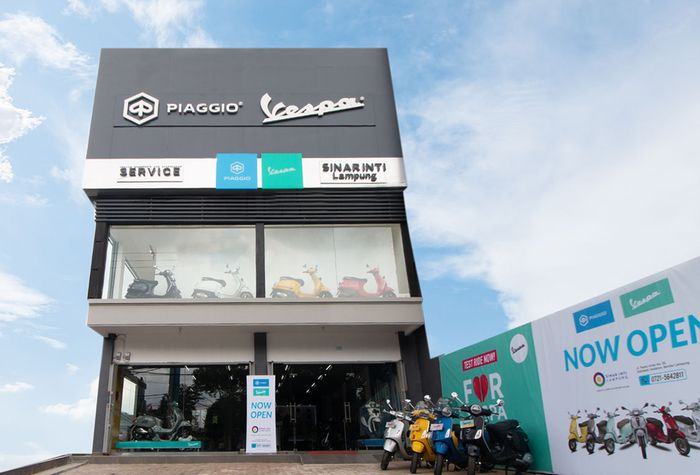 Dealer baru Piaggio Vespa di Bandar Lampung