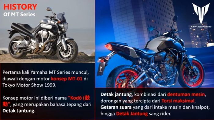 Sejarah Yamaha MT Series