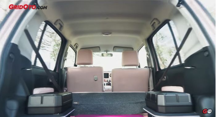 Bagasi Daihatsu Mira Cocoa bisa tambah lega saat jok dilipat