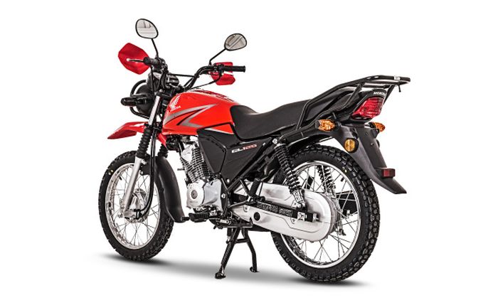 detail Honda GL125 versi trail di Negara Peru