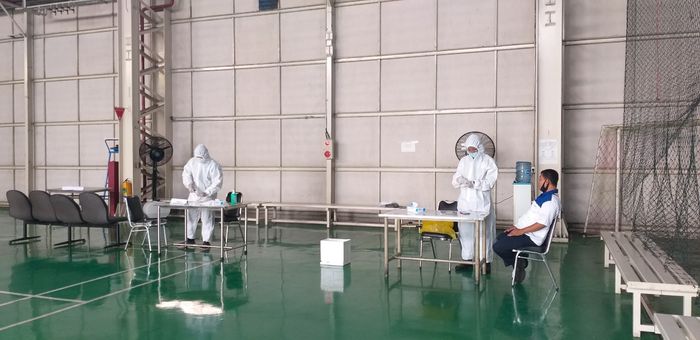 Salah satu upya mencegah penyebaran Covid-19 dengan melakukan pengecekan