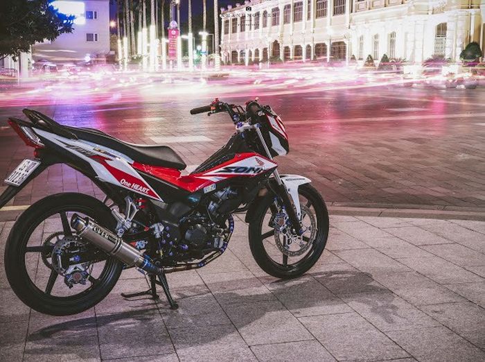 Modifikasi Honda Sonic 150R yang menarik