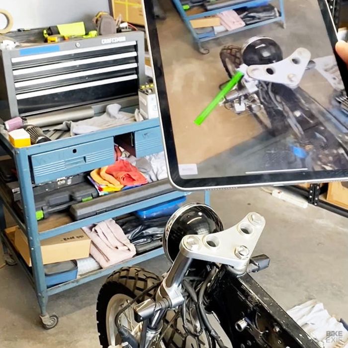 Proses pembangunannya dibantu teknologi AR