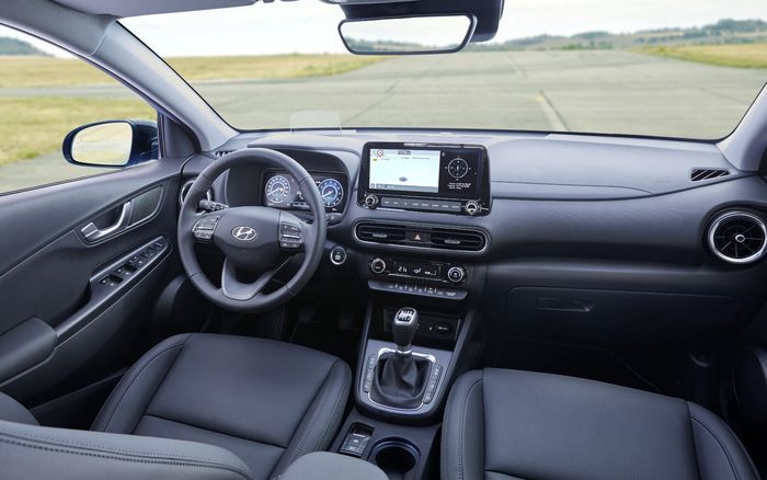 Interior Hyundai Kona facelift