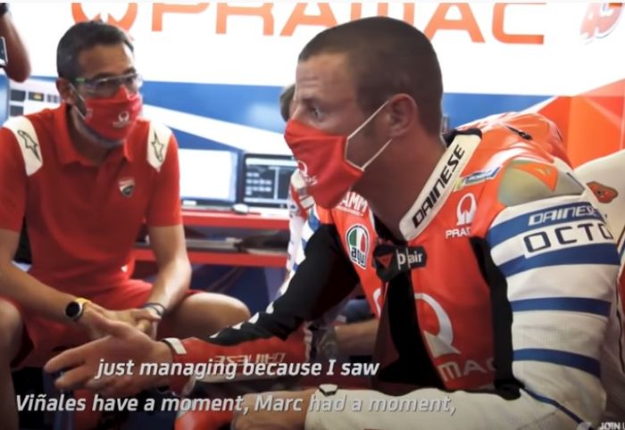 Jack Miller ungkap kecelakaan Marc Marquez di MotoGP Spanyol 2020