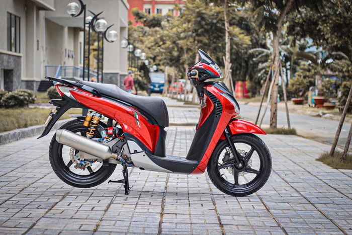 Modifikasi Honda SH150i yang begitu istimewa