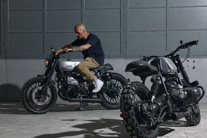 Duo BMW scrambler yang menawan