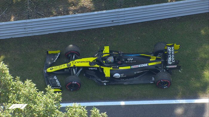 Daniel Ricciardo mengalami masalah di FP3 F1 Italia 2020