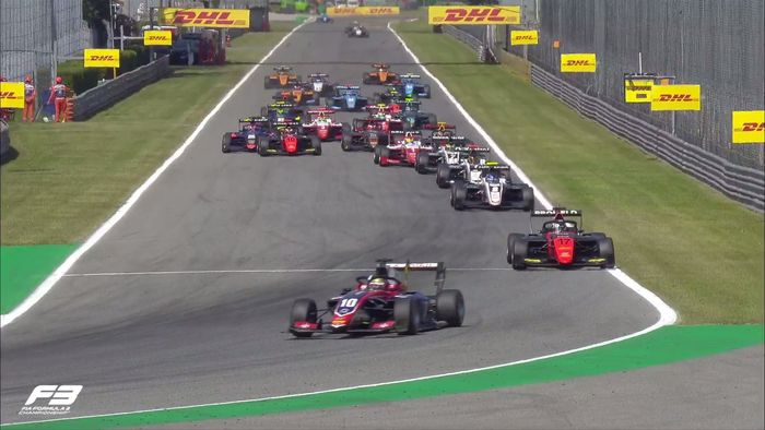 Kemacetan Monza di kualifikasi Formula 3
