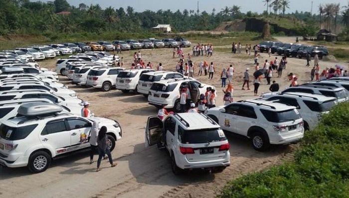 Ilustrasi komunitas Toyota Fortuner Club of Indonesia (ID42NER)