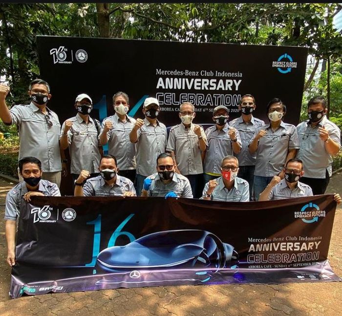 Mercedes-Benz Club Indonesia (MB Club Ina) rayakan anniversary ke-16