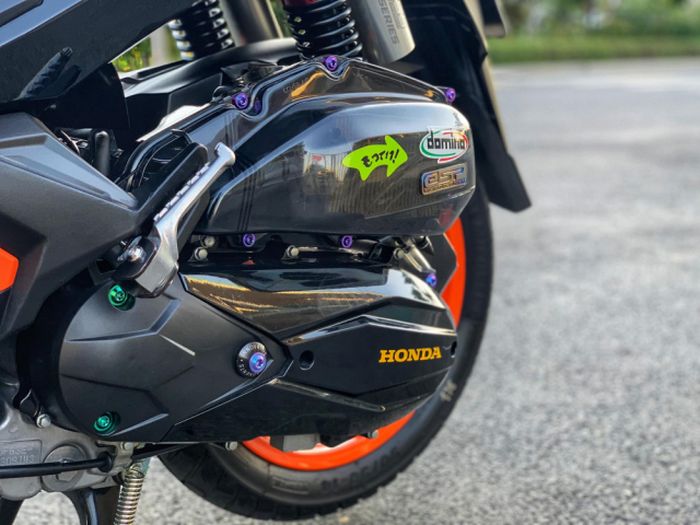 Mesin masih standar tapi dapat aksesori