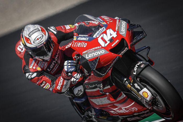Andrea Dovizioso bantu Ducati kembangkan Ducati Desmosedici menjadi motor yang kompetitif di MotoGP