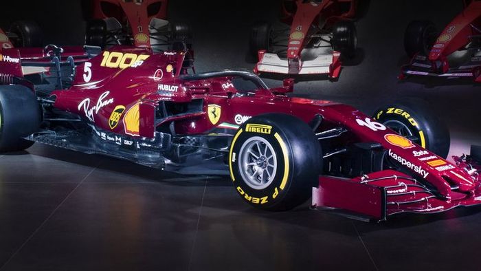 Livery SF1000 di F1 Tuscan 2020